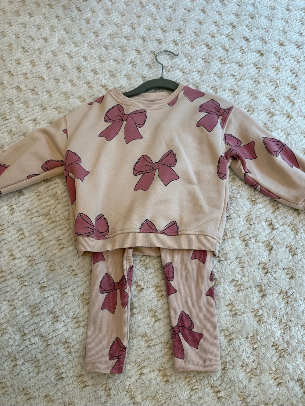 Zara Light Pink Kids Sweatshirt - Soft Blush Tone